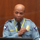 Minneapolis Police Chief Medaria Arradondo testifies as Hennepin County Judge Peter Cahill presides Monday, April 5, 2021, in the trial of former Minneapolis police Officer Derek Chauvin
